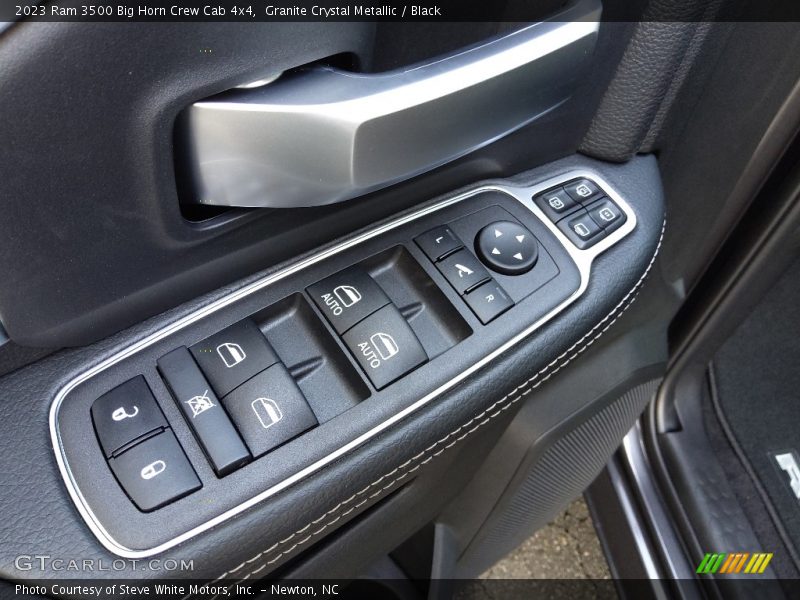 Granite Crystal Metallic / Black 2023 Ram 3500 Big Horn Crew Cab 4x4