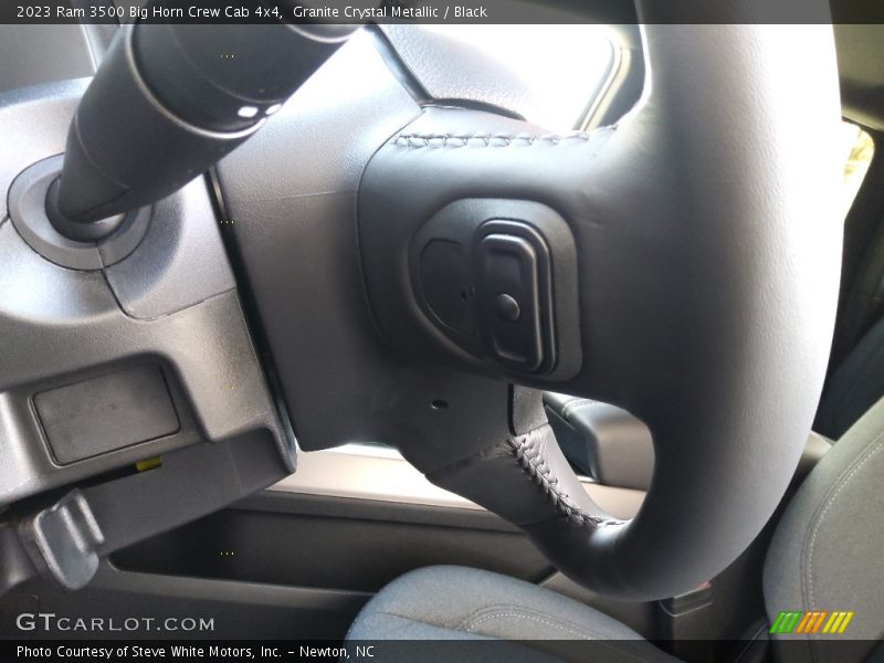 Granite Crystal Metallic / Black 2023 Ram 3500 Big Horn Crew Cab 4x4