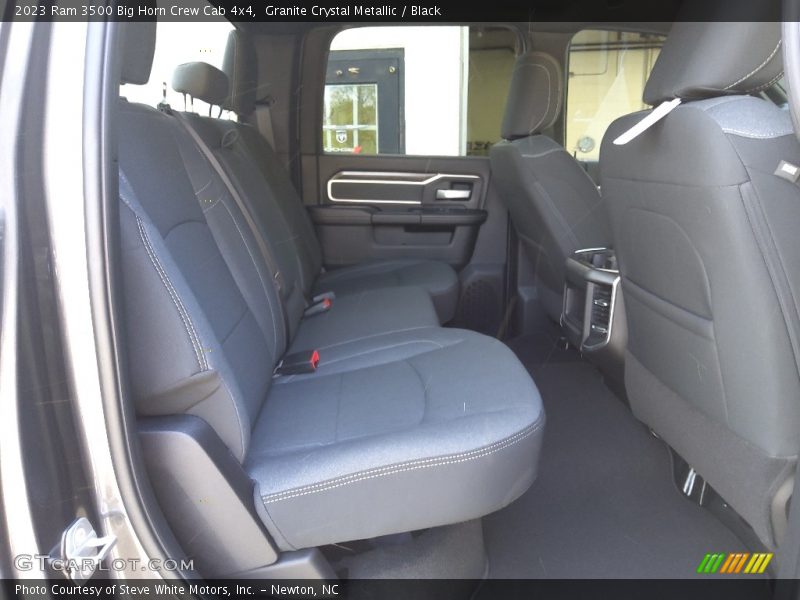 Granite Crystal Metallic / Black 2023 Ram 3500 Big Horn Crew Cab 4x4