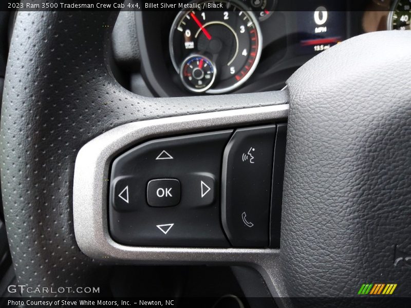 Billet Silver Metallic / Black 2023 Ram 3500 Tradesman Crew Cab 4x4