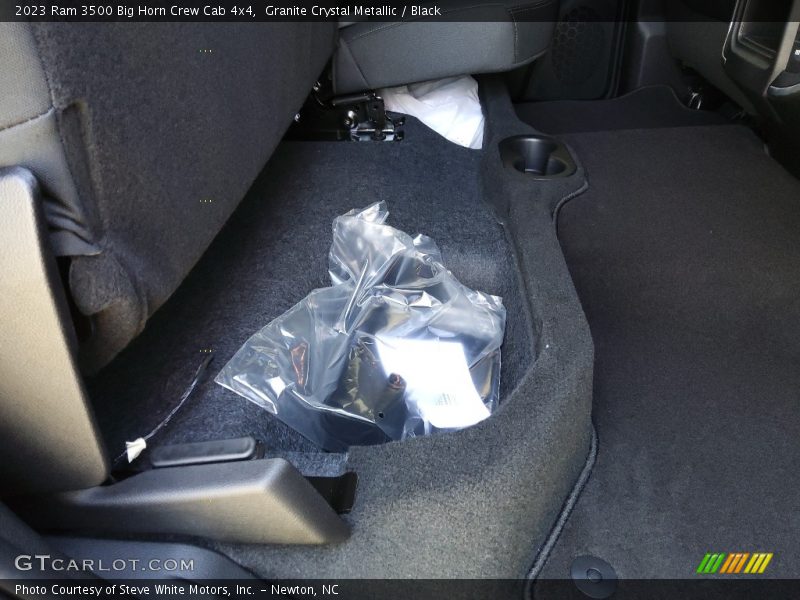 Granite Crystal Metallic / Black 2023 Ram 3500 Big Horn Crew Cab 4x4