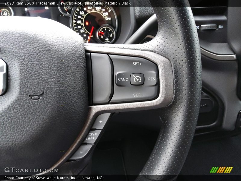 Billet Silver Metallic / Black 2023 Ram 3500 Tradesman Crew Cab 4x4