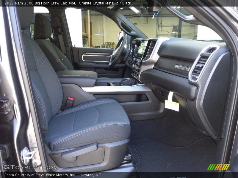 Granite Crystal Metallic / Black 2023 Ram 3500 Big Horn Crew Cab 4x4