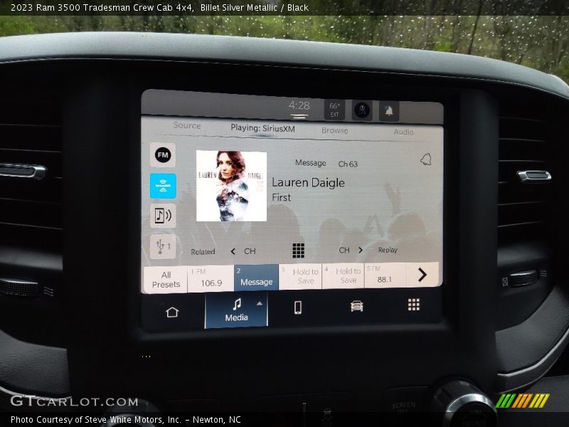 Billet Silver Metallic / Black 2023 Ram 3500 Tradesman Crew Cab 4x4