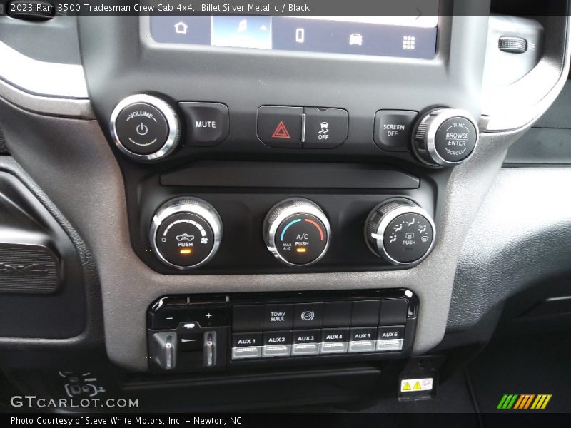 Billet Silver Metallic / Black 2023 Ram 3500 Tradesman Crew Cab 4x4