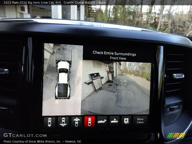 Granite Crystal Metallic / Black 2023 Ram 3500 Big Horn Crew Cab 4x4