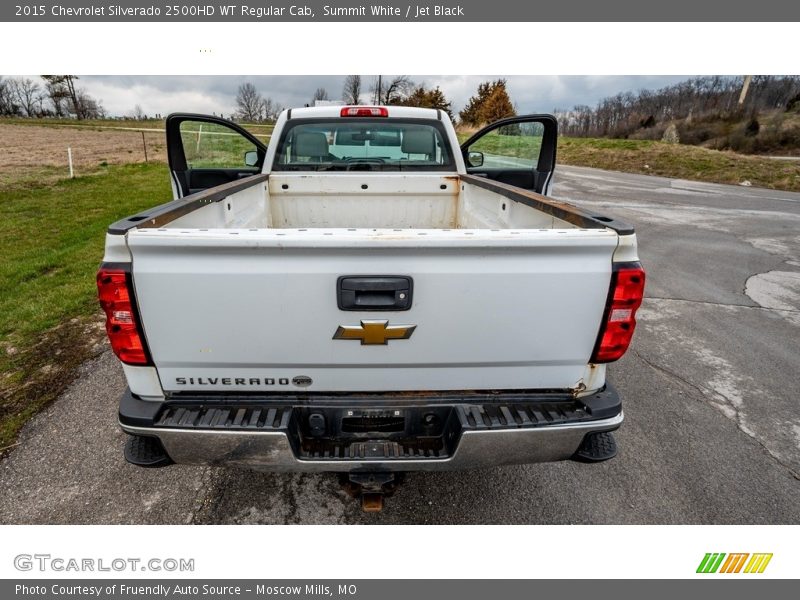 Summit White / Jet Black 2015 Chevrolet Silverado 2500HD WT Regular Cab