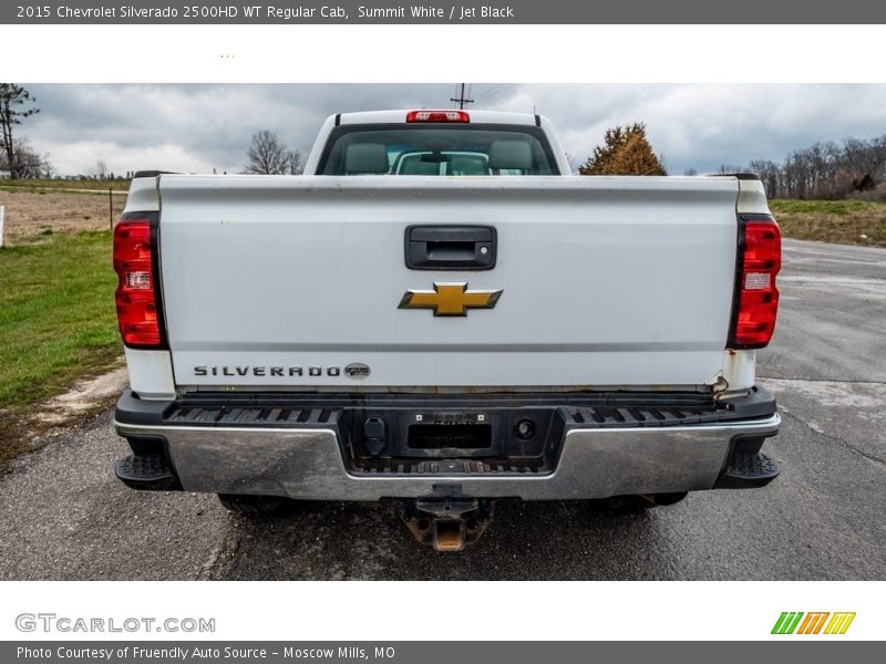 Summit White / Jet Black 2015 Chevrolet Silverado 2500HD WT Regular Cab