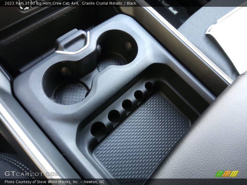 Granite Crystal Metallic / Black 2023 Ram 3500 Big Horn Crew Cab 4x4