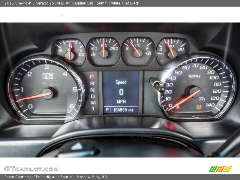  2015 Silverado 2500HD WT Regular Cab WT Regular Cab Gauges