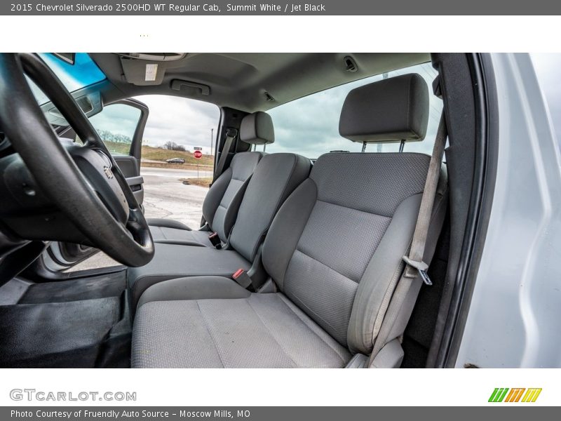Front Seat of 2015 Silverado 2500HD WT Regular Cab
