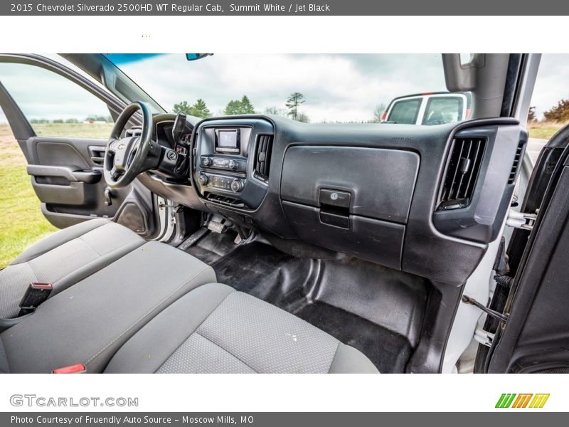 Dashboard of 2015 Silverado 2500HD WT Regular Cab