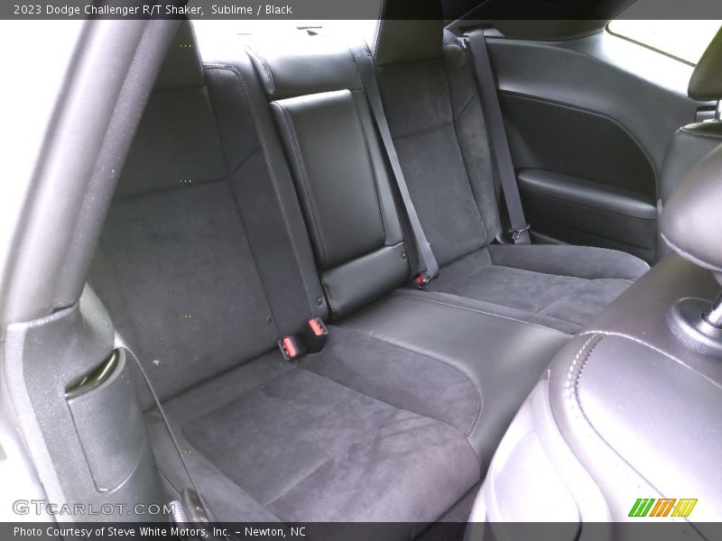 Rear Seat of 2023 Challenger R/T Shaker