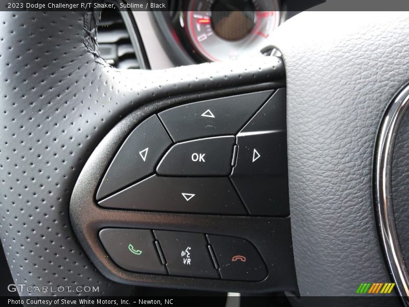  2023 Challenger R/T Shaker Steering Wheel