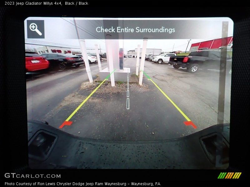 Black / Black 2023 Jeep Gladiator Willys 4x4