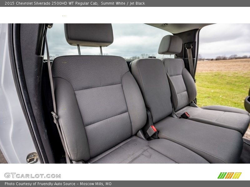 Summit White / Jet Black 2015 Chevrolet Silverado 2500HD WT Regular Cab