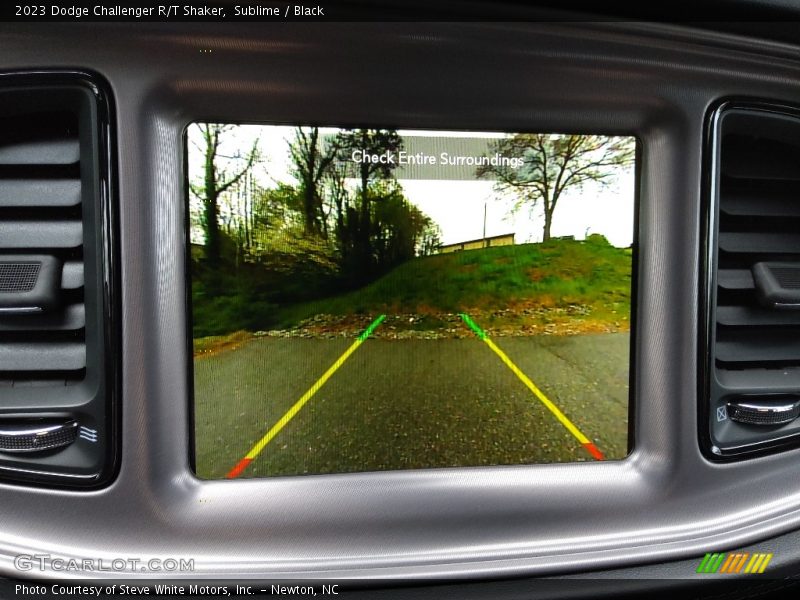 Sublime / Black 2023 Dodge Challenger R/T Shaker
