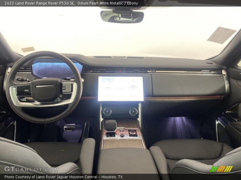 Dashboard of 2023 Range Rover P530 SE