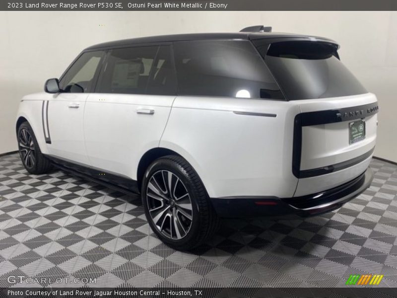 Ostuni Pearl White Metallic / Ebony 2023 Land Rover Range Rover P530 SE