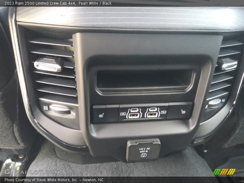 Pearl White / Black 2023 Ram 2500 Limited Crew Cab 4x4