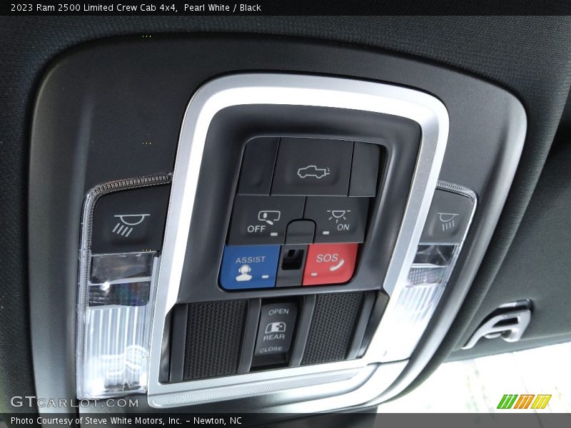 Pearl White / Black 2023 Ram 2500 Limited Crew Cab 4x4