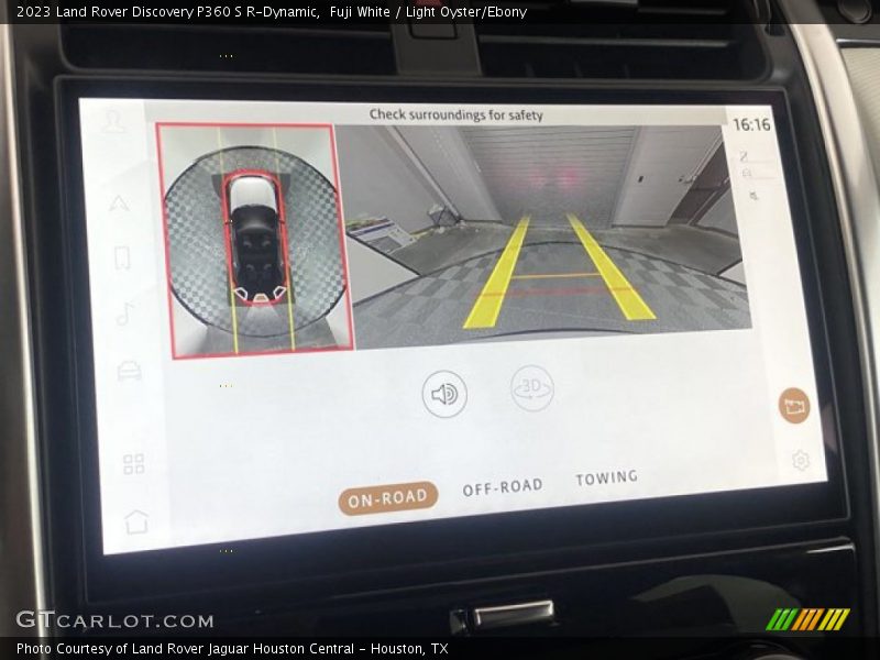 Controls of 2023 Discovery P360 S R-Dynamic