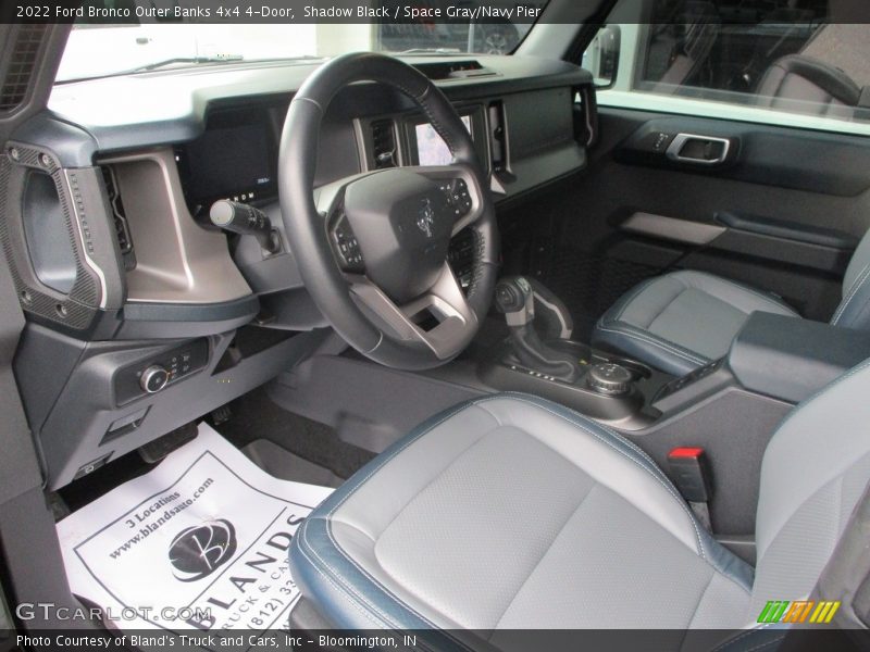 Front Seat of 2022 Bronco Outer Banks 4x4 4-Door