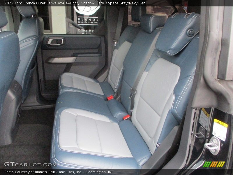 Rear Seat of 2022 Bronco Outer Banks 4x4 4-Door