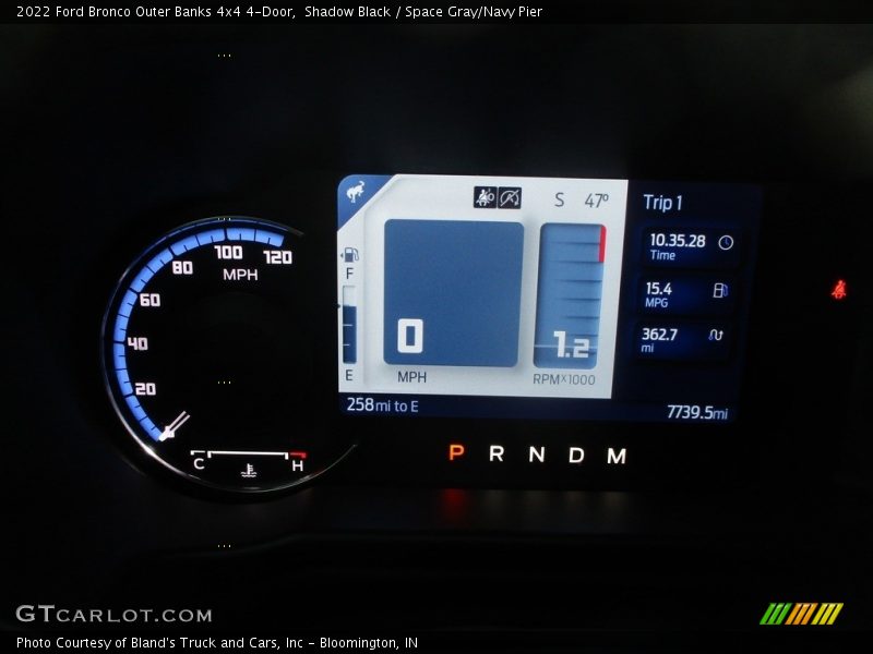  2022 Bronco Outer Banks 4x4 4-Door Outer Banks 4x4 4-Door Gauges
