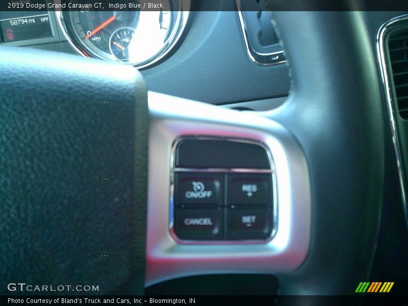 Indigo Blue / Black 2019 Dodge Grand Caravan GT