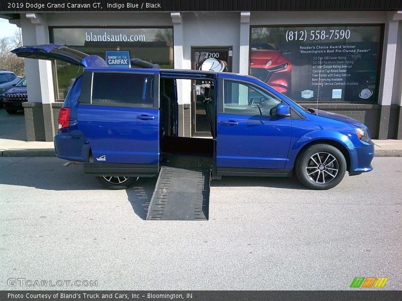 Indigo Blue / Black 2019 Dodge Grand Caravan GT
