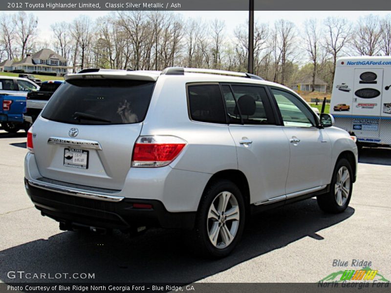 Classic Silver Metallic / Ash 2012 Toyota Highlander Limited