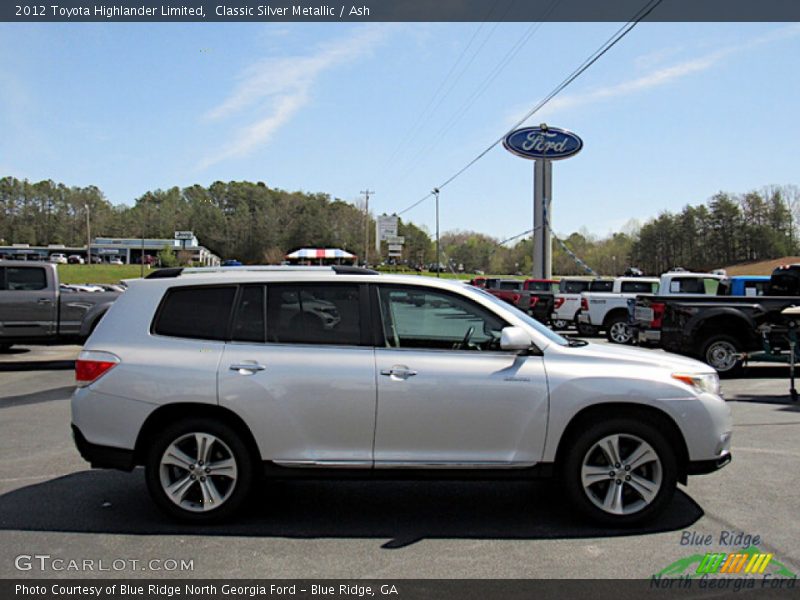 Classic Silver Metallic / Ash 2012 Toyota Highlander Limited