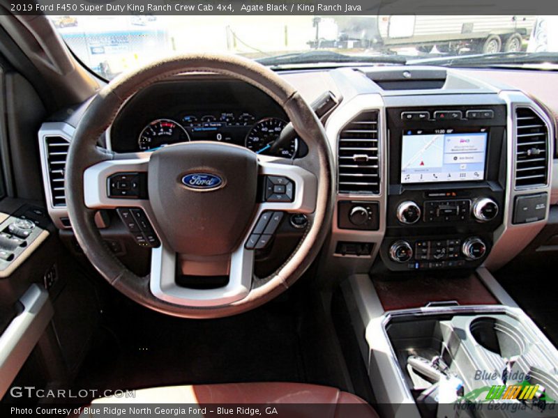 Agate Black / King Ranch Java 2019 Ford F450 Super Duty King Ranch Crew Cab 4x4