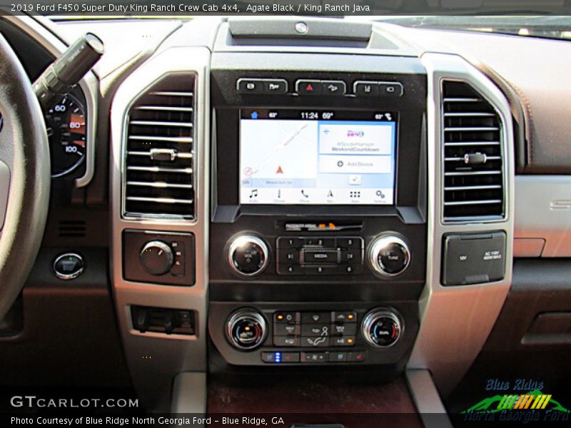 Agate Black / King Ranch Java 2019 Ford F450 Super Duty King Ranch Crew Cab 4x4