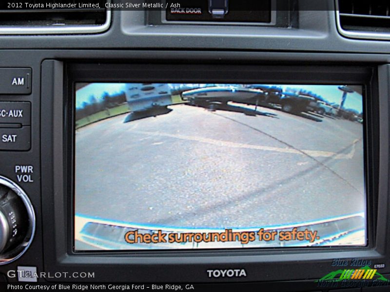 Classic Silver Metallic / Ash 2012 Toyota Highlander Limited