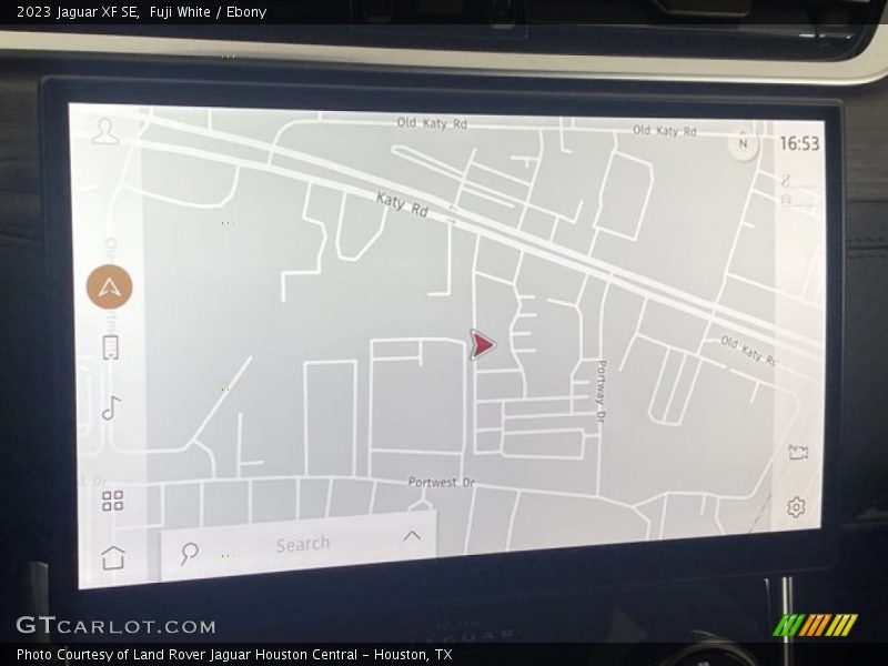 Navigation of 2023 XF SE