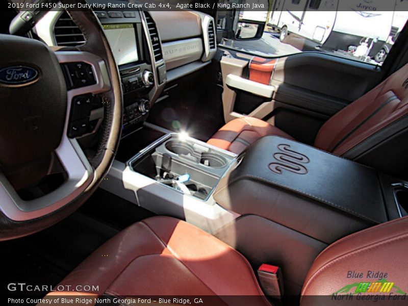 Agate Black / King Ranch Java 2019 Ford F450 Super Duty King Ranch Crew Cab 4x4