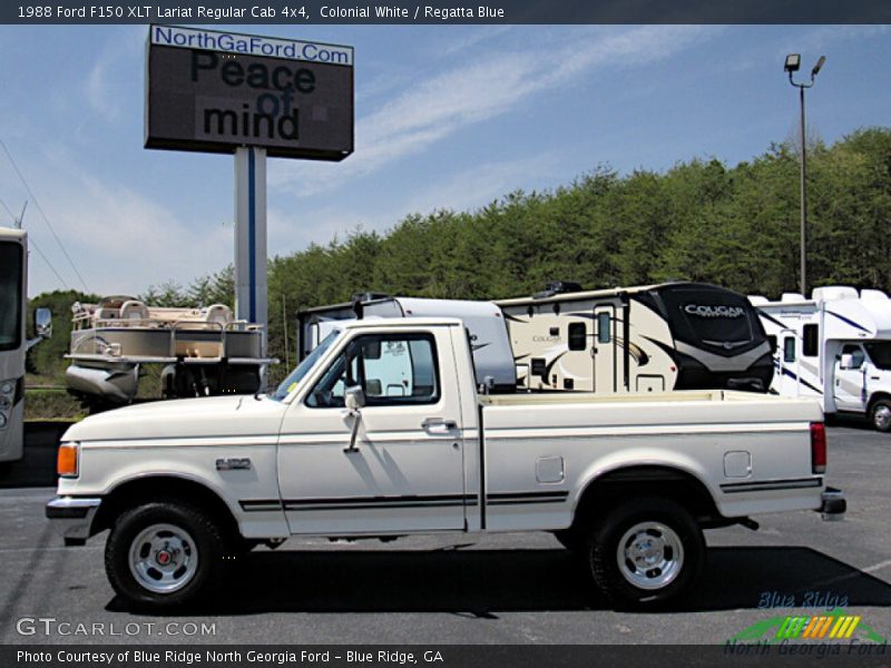  1988 F150 XLT Lariat Regular Cab 4x4 Colonial White