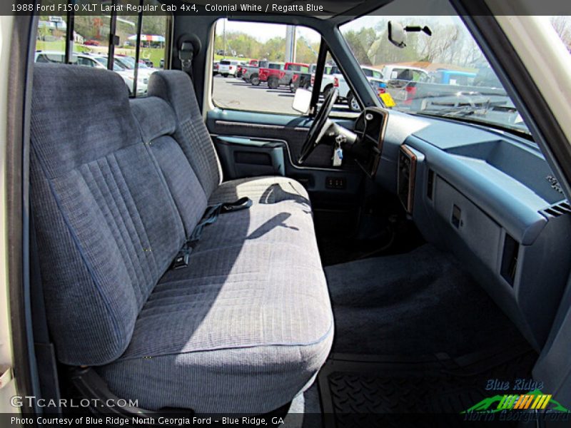 Front Seat of 1988 F150 XLT Lariat Regular Cab 4x4