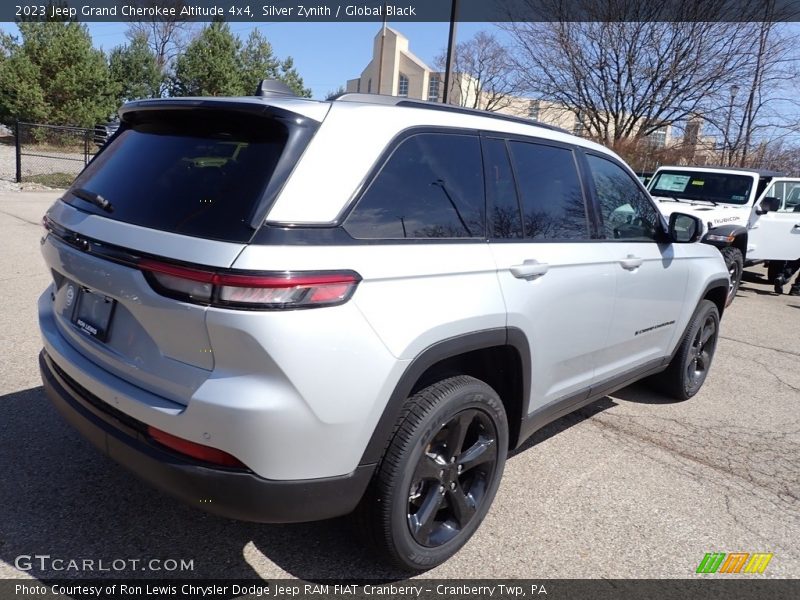 Silver Zynith / Global Black 2023 Jeep Grand Cherokee Altitude 4x4