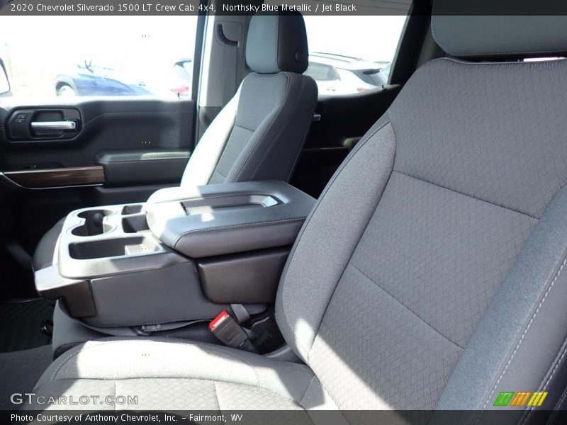 Northsky Blue Metallic / Jet Black 2020 Chevrolet Silverado 1500 LT Crew Cab 4x4