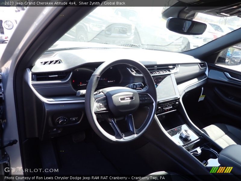 Silver Zynith / Global Black 2023 Jeep Grand Cherokee Altitude 4x4