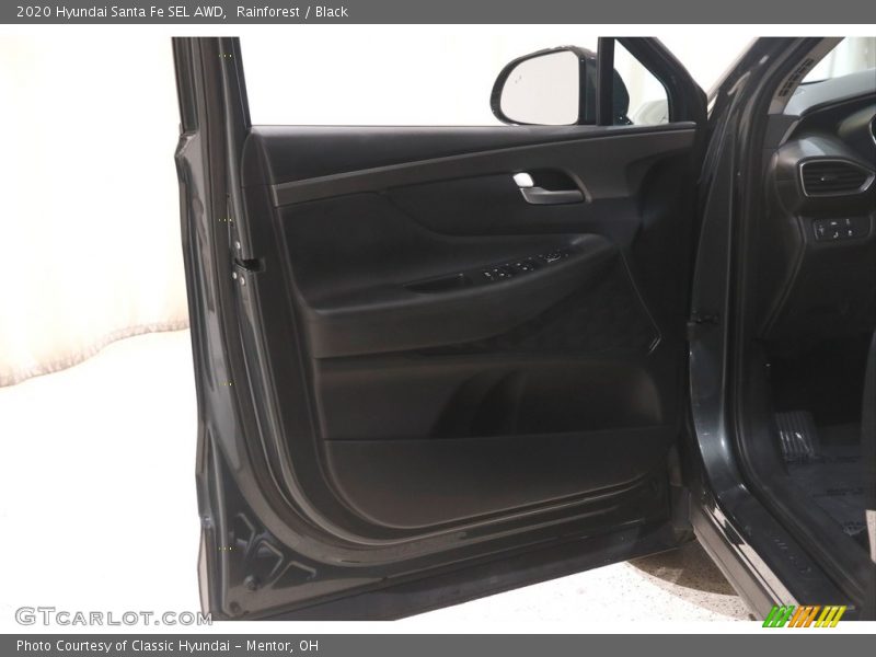 Rainforest / Black 2020 Hyundai Santa Fe SEL AWD