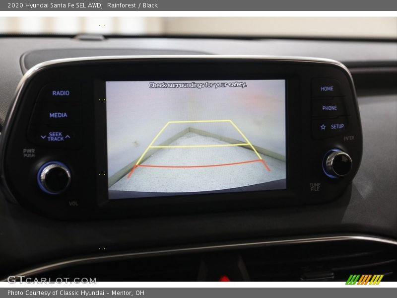 Rainforest / Black 2020 Hyundai Santa Fe SEL AWD