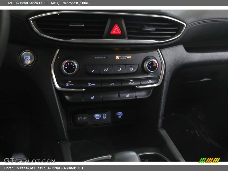 Rainforest / Black 2020 Hyundai Santa Fe SEL AWD