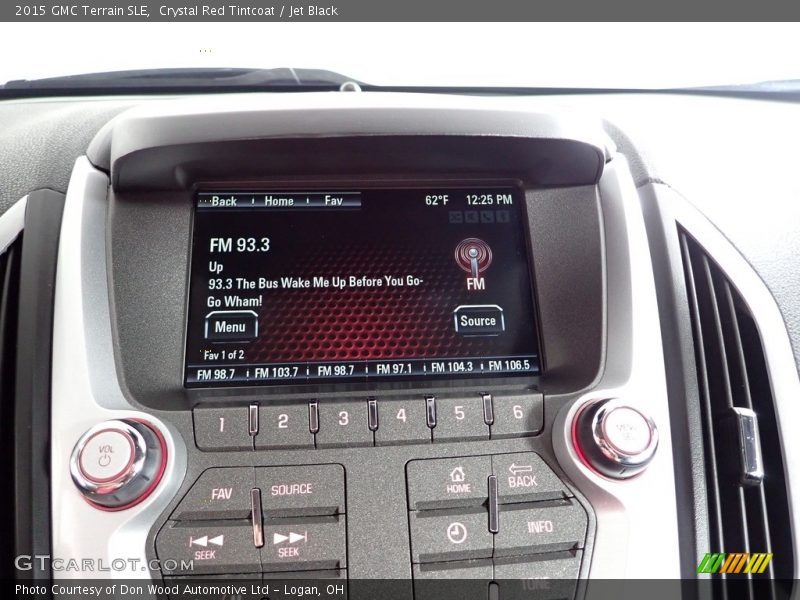 Crystal Red Tintcoat / Jet Black 2015 GMC Terrain SLE