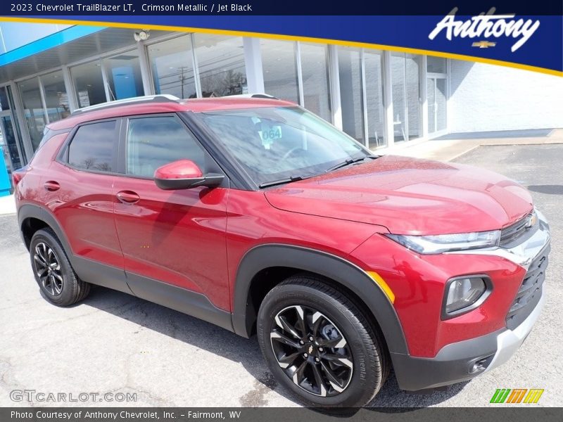 Crimson Metallic / Jet Black 2023 Chevrolet TrailBlazer LT