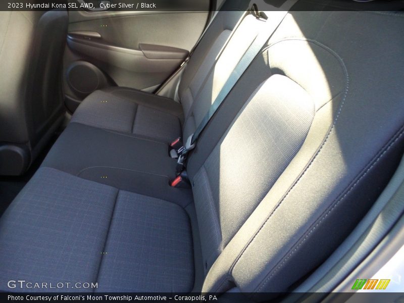 Cyber Silver / Black 2023 Hyundai Kona SEL AWD