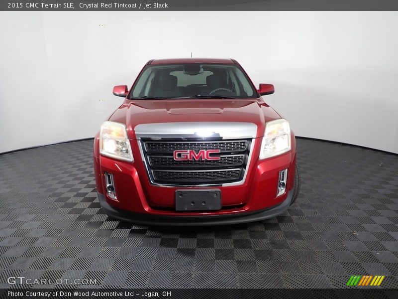 Crystal Red Tintcoat / Jet Black 2015 GMC Terrain SLE